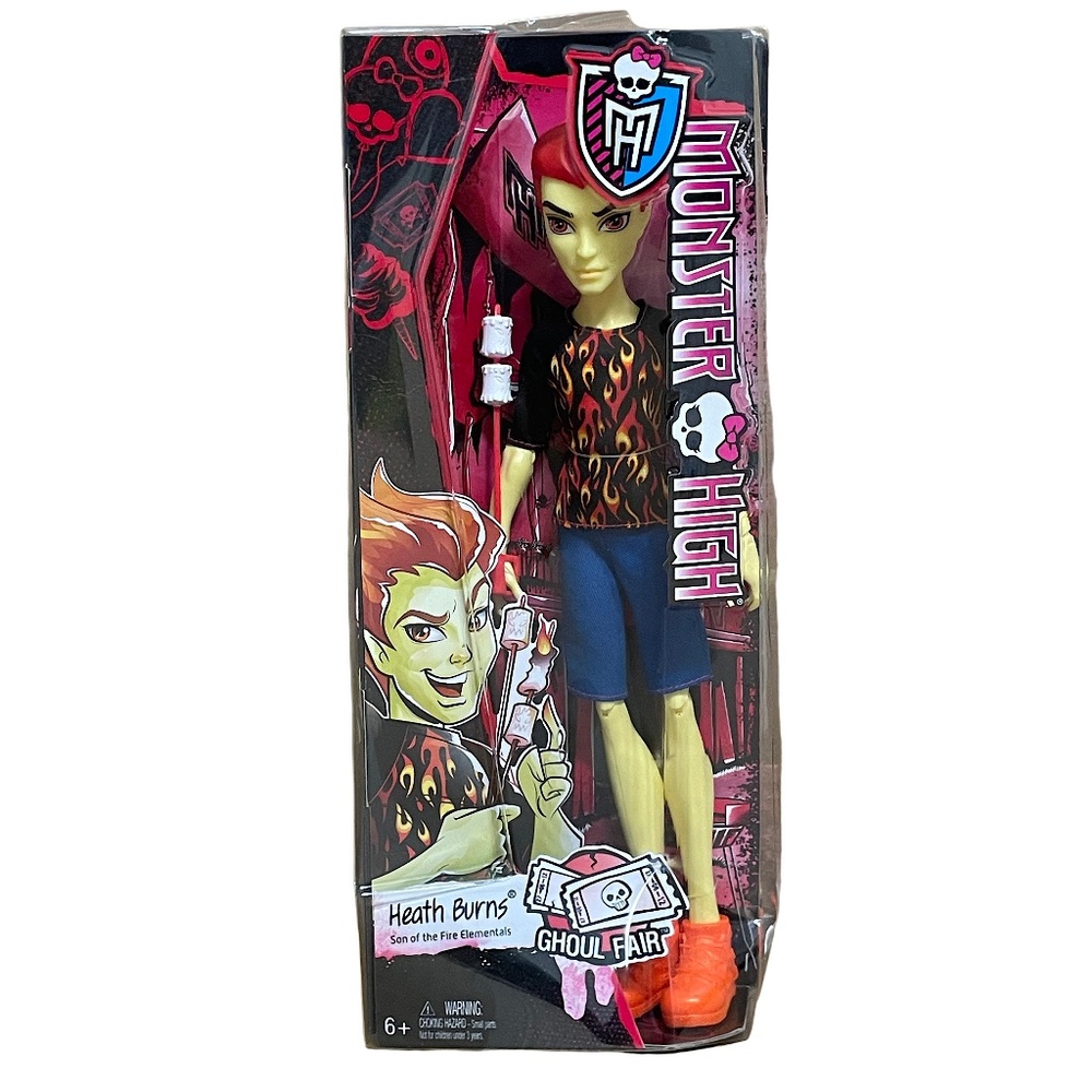 Monster High Ghoul Fair Heath Burns Doll CHW72 Mattel NEW!